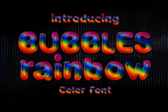 Adding a Splash of Joy: Working with Bubbles Rainbow