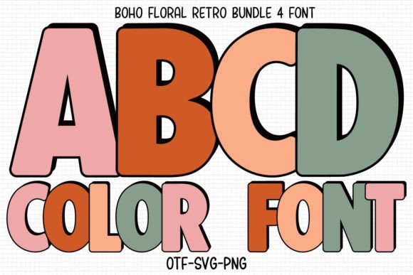 Boho Floral Retro: A Typeface That Brings Personality to Your Projects