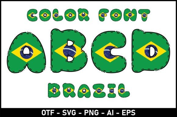 Brazil: A Playful Font for Invitations, Posters, and More