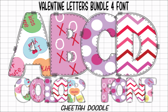 Crafting Romance: The Art of Typography with Valentine Letters