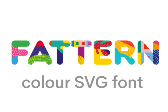 Fattern: A Bold Color Font for Vibrant, Standout Designs