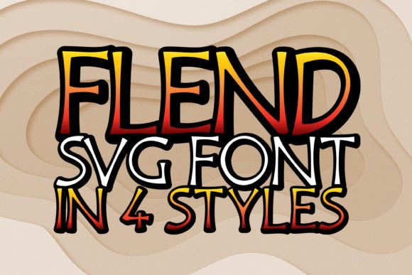 Flend: A Display Font That Brings Instant Personality