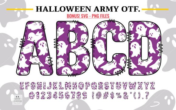 Halloween Army Ghost: A Font for Unforgettable Design