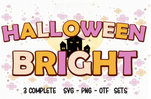 Halloween Bright: A Groovy Retro Font for Spooky, Playful Designs