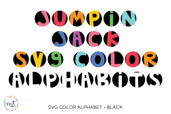 Jumpin' Jack Alphabits: A Playful Font for Bold, Colorful Projects