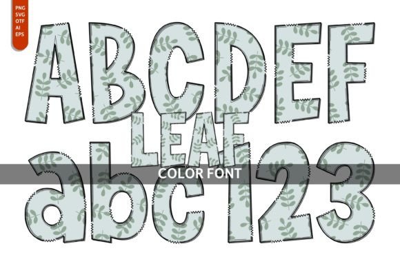 Leaf: A Playful Typeface for Whimsical and Artistic Designs