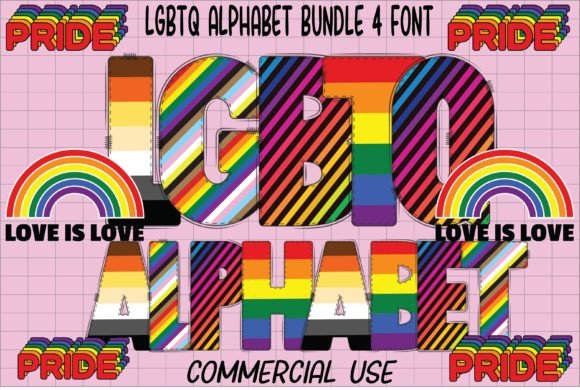 LGBTQ Alphabet: A Typeface of Identity and Pride