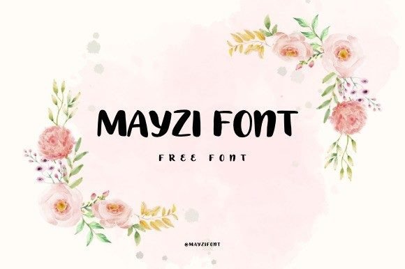Mayzi: The Elegant Script Font for Every Creative Project