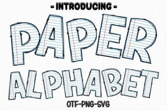 Paper Alphabet: A Playful Color Font for Creative Projects