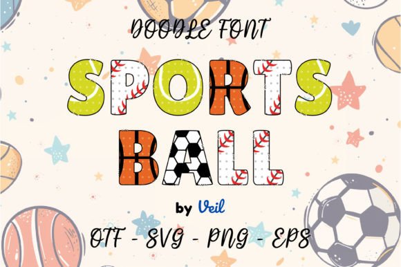 Sports Ball: A Playful Typeface for Creative Projects