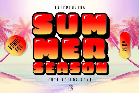 Summer Season Redy: The Playful Typeface That Demands Attention