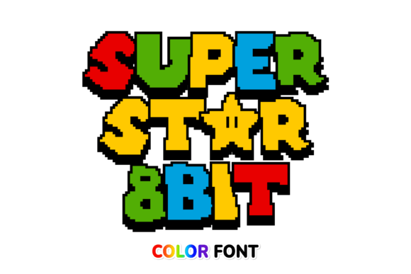 Superstar 8Bit: A Pixel Font That Punches Up Your Projects
