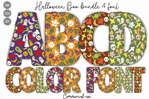 Unleash Spooky Charm with the Halloween Boo Typeface