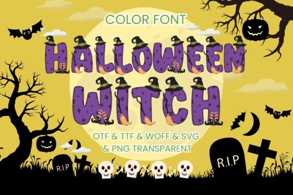 Unleash Spooky Creativity with the Halloween Witch Font