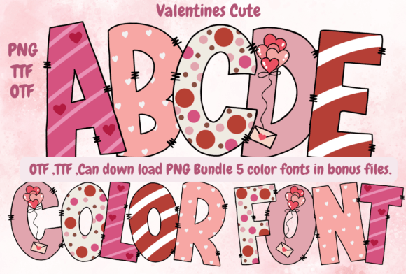 Valentines Cute: A Playful Typeface for Heartfelt Designs